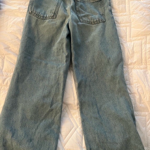 Zara Girls Baggy Wide Leg Jeans - Picture 2 of 3
